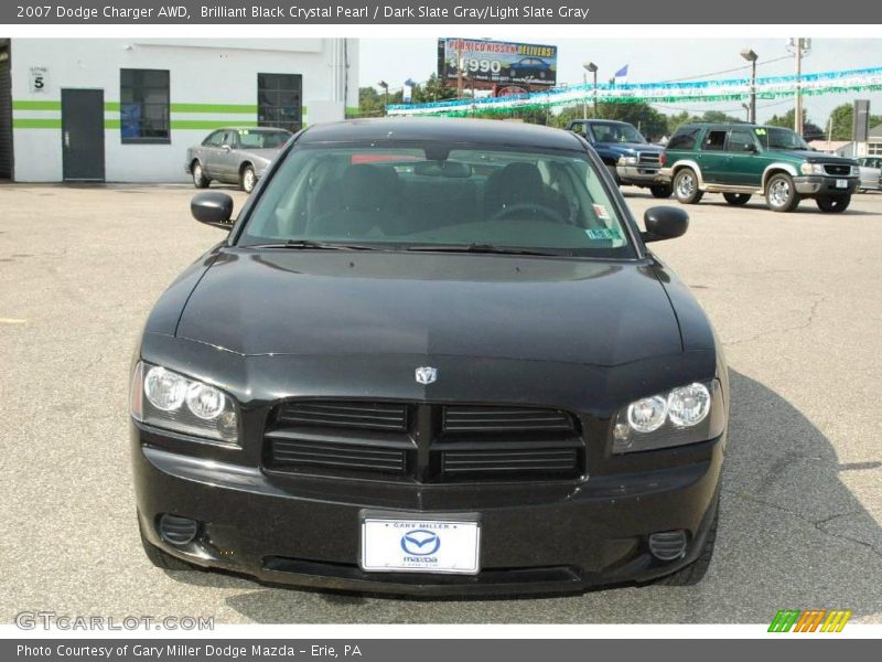 Brilliant Black Crystal Pearl / Dark Slate Gray/Light Slate Gray 2007 Dodge Charger AWD