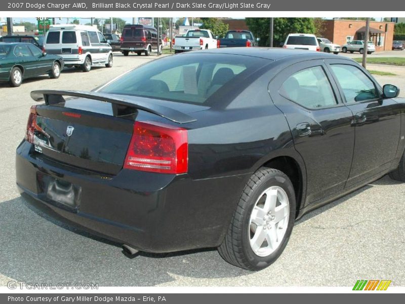 Brilliant Black Crystal Pearl / Dark Slate Gray/Light Slate Gray 2007 Dodge Charger AWD