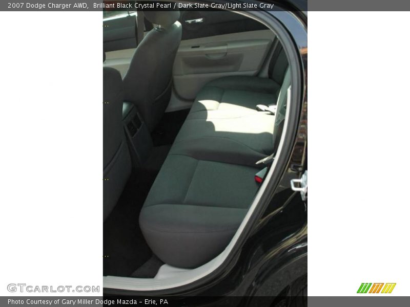 Brilliant Black Crystal Pearl / Dark Slate Gray/Light Slate Gray 2007 Dodge Charger AWD