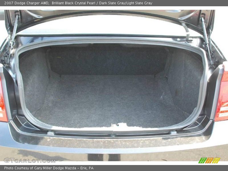 Brilliant Black Crystal Pearl / Dark Slate Gray/Light Slate Gray 2007 Dodge Charger AWD