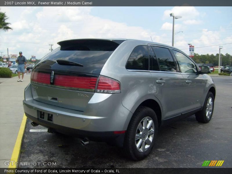 Pewter Metallic / Medium Camel 2007 Lincoln MKX