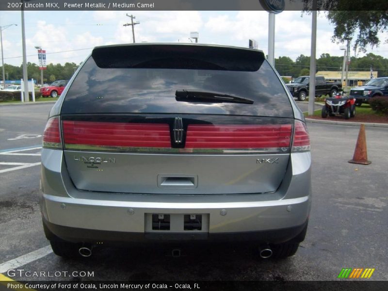 Pewter Metallic / Medium Camel 2007 Lincoln MKX