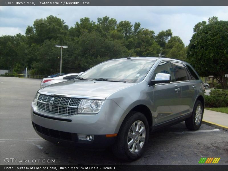 Pewter Metallic / Medium Camel 2007 Lincoln MKX