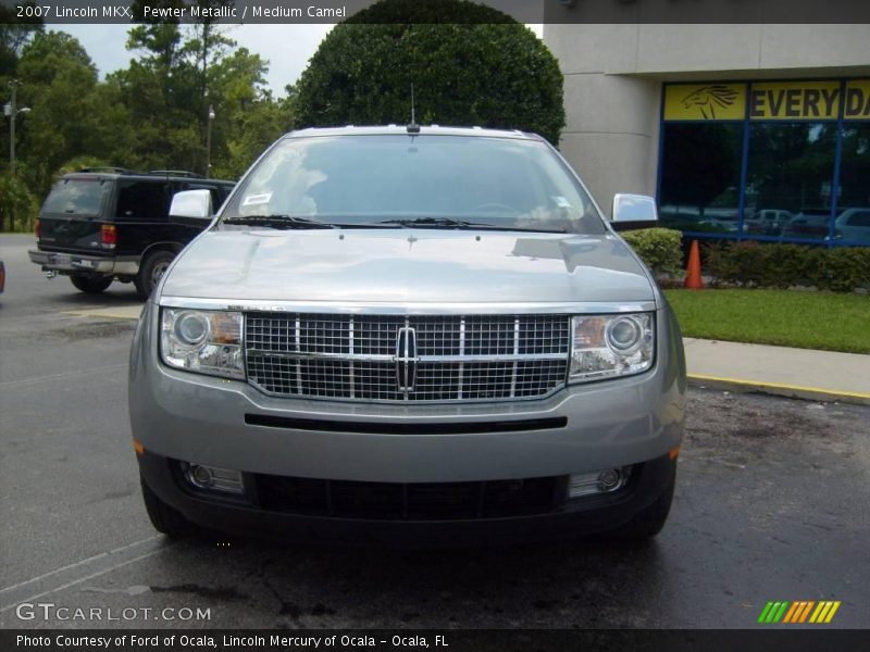 Pewter Metallic / Medium Camel 2007 Lincoln MKX