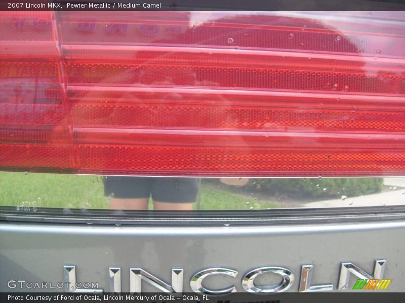 Pewter Metallic / Medium Camel 2007 Lincoln MKX