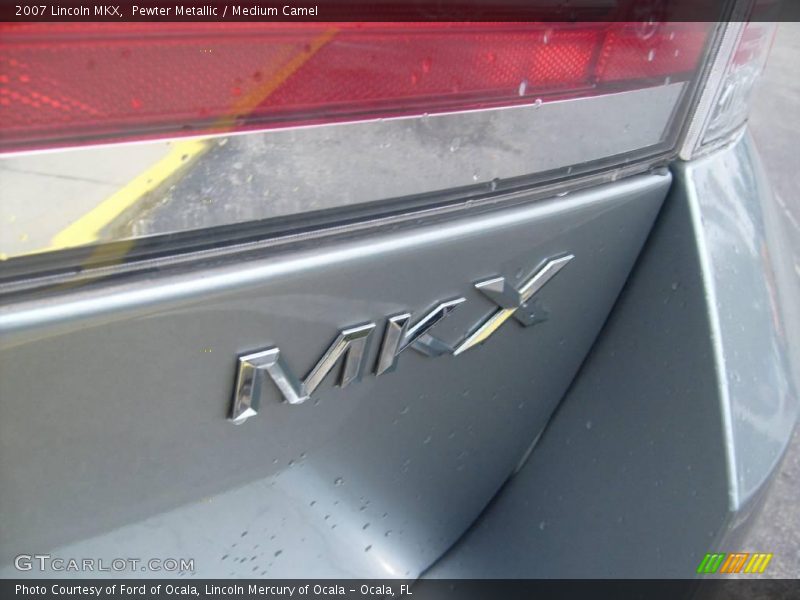 Pewter Metallic / Medium Camel 2007 Lincoln MKX