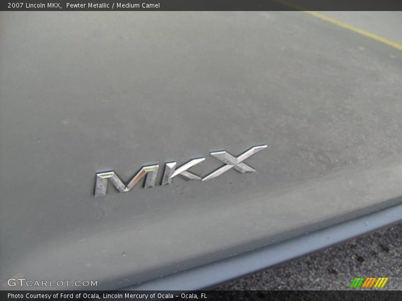 Pewter Metallic / Medium Camel 2007 Lincoln MKX