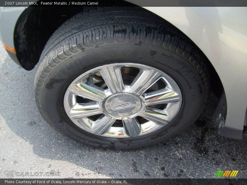 Pewter Metallic / Medium Camel 2007 Lincoln MKX