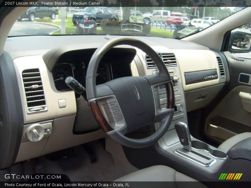 Pewter Metallic / Medium Camel 2007 Lincoln MKX