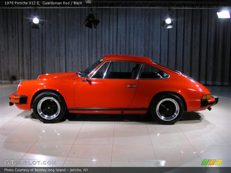 Guardsman Red / Black 1976 Porsche 912 E