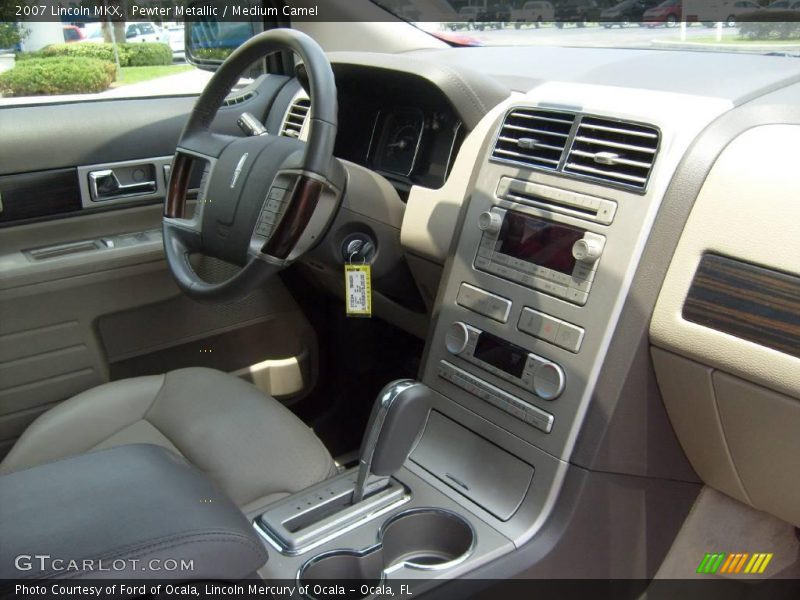 Pewter Metallic / Medium Camel 2007 Lincoln MKX