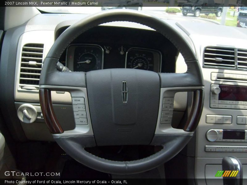 Pewter Metallic / Medium Camel 2007 Lincoln MKX