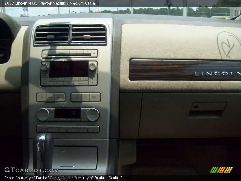 Pewter Metallic / Medium Camel 2007 Lincoln MKX