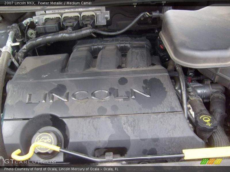 Pewter Metallic / Medium Camel 2007 Lincoln MKX