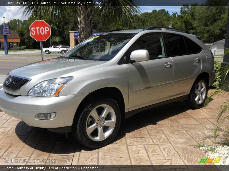 Millenium Silver Metallic / Light Gray 2005 Lexus RX 330