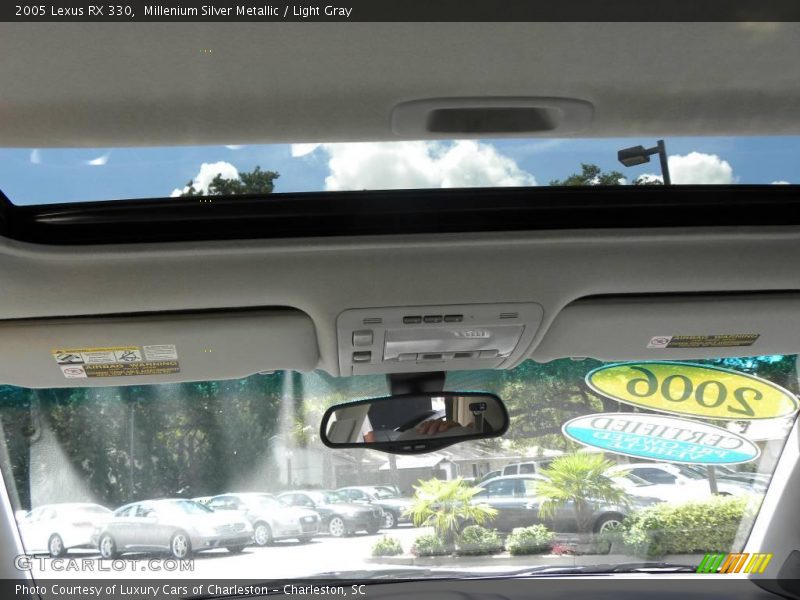 Millenium Silver Metallic / Light Gray 2005 Lexus RX 330