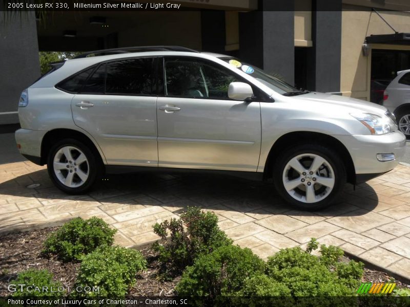 Millenium Silver Metallic / Light Gray 2005 Lexus RX 330