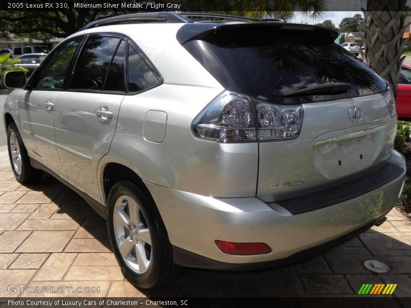 Millenium Silver Metallic / Light Gray 2005 Lexus RX 330