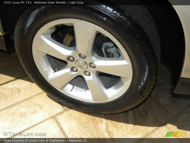 Millenium Silver Metallic / Light Gray 2005 Lexus RX 330