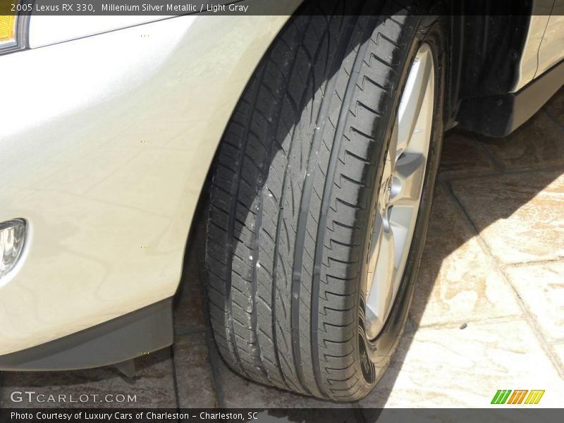 Millenium Silver Metallic / Light Gray 2005 Lexus RX 330