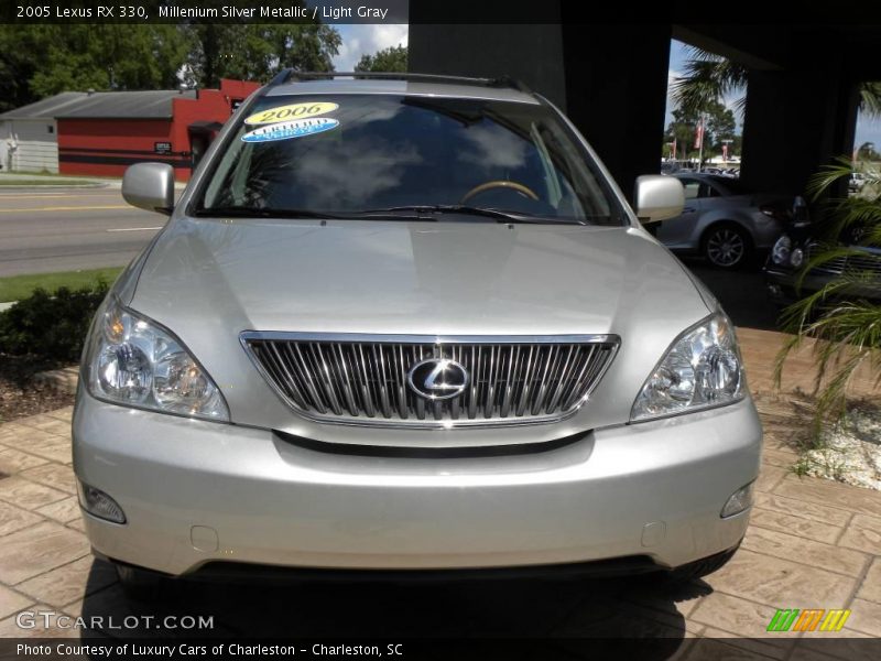 Millenium Silver Metallic / Light Gray 2005 Lexus RX 330