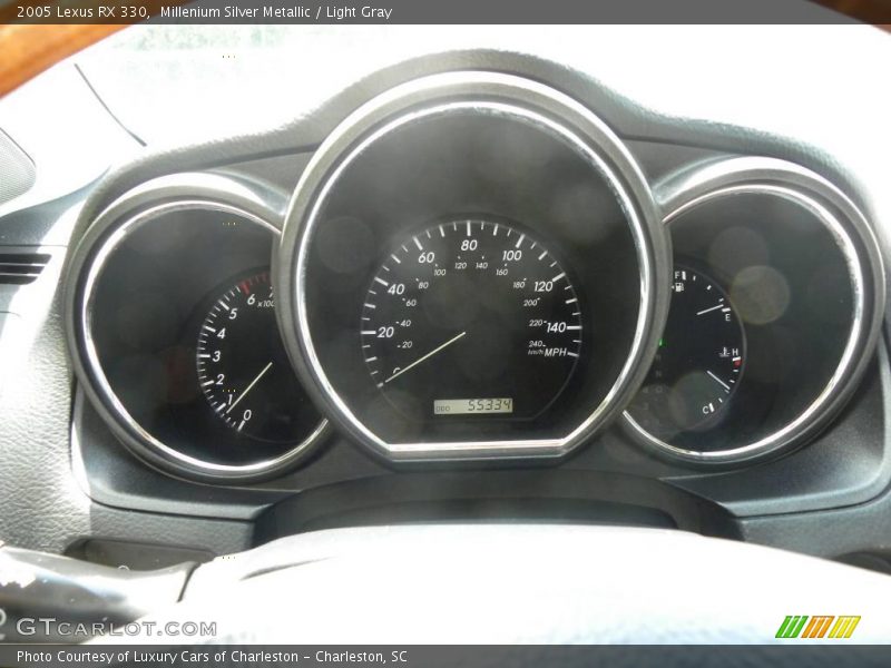 Millenium Silver Metallic / Light Gray 2005 Lexus RX 330