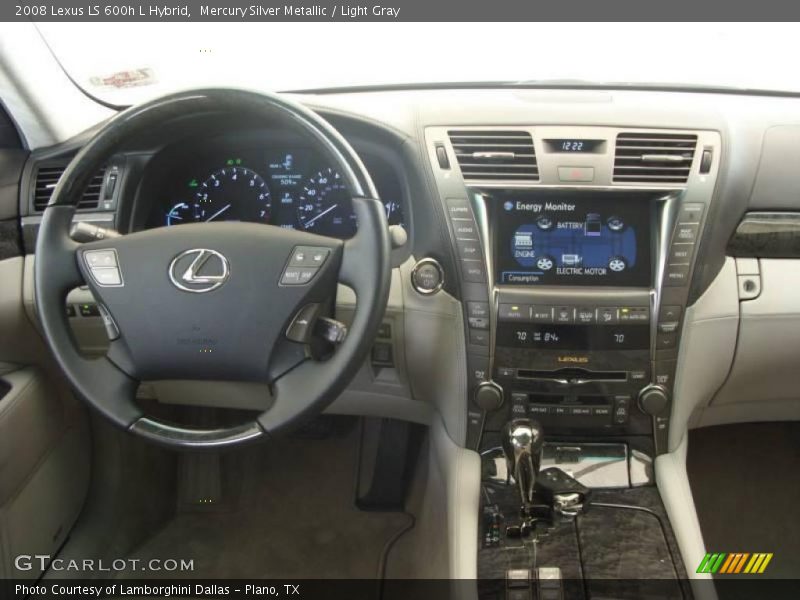 Mercury Silver Metallic / Light Gray 2008 Lexus LS 600h L Hybrid