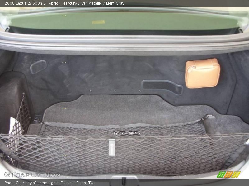 Mercury Silver Metallic / Light Gray 2008 Lexus LS 600h L Hybrid