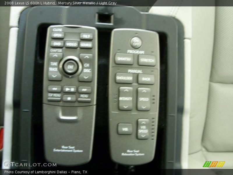 Mercury Silver Metallic / Light Gray 2008 Lexus LS 600h L Hybrid