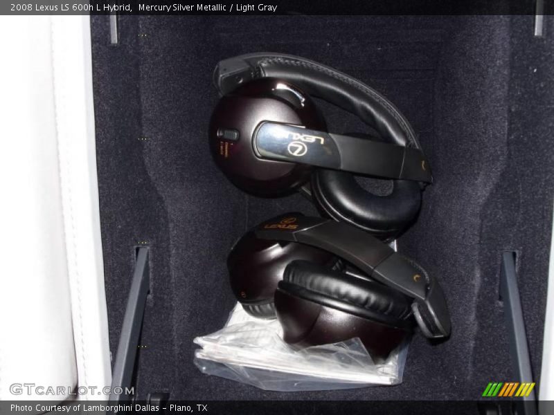Mercury Silver Metallic / Light Gray 2008 Lexus LS 600h L Hybrid