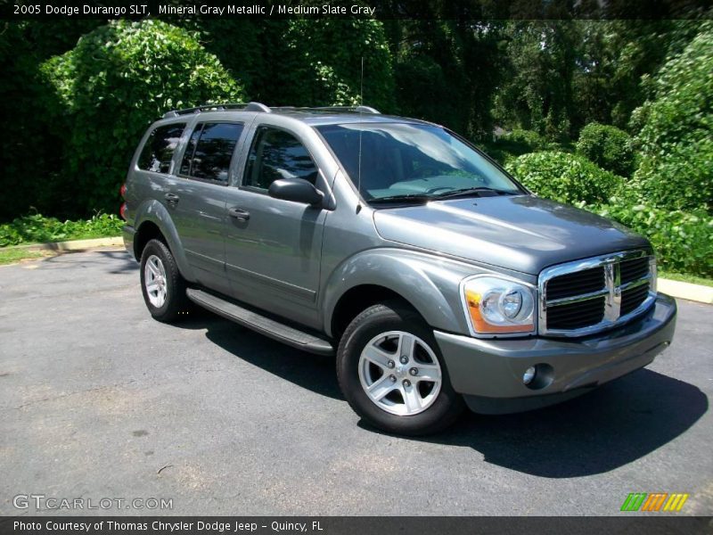 Mineral Gray Metallic / Medium Slate Gray 2005 Dodge Durango SLT