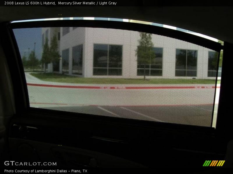 Mercury Silver Metallic / Light Gray 2008 Lexus LS 600h L Hybrid