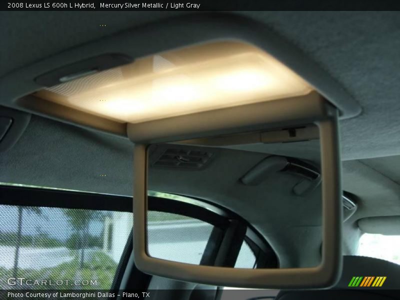 Mercury Silver Metallic / Light Gray 2008 Lexus LS 600h L Hybrid