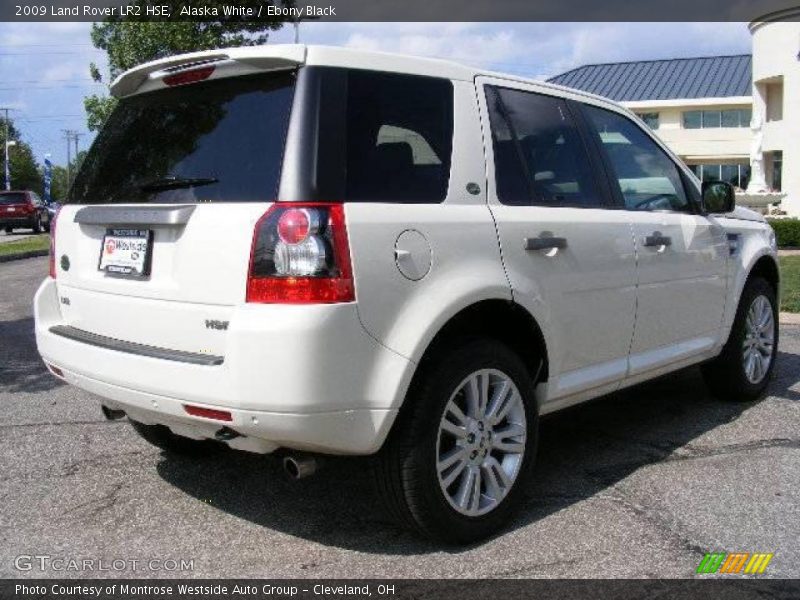 Alaska White / Ebony Black 2009 Land Rover LR2 HSE