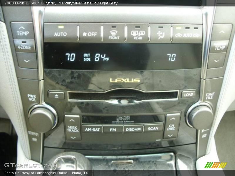 Mercury Silver Metallic / Light Gray 2008 Lexus LS 600h L Hybrid