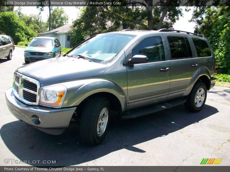 Mineral Gray Metallic / Medium Slate Gray 2005 Dodge Durango SLT