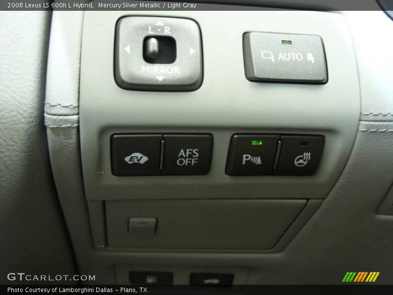 Mercury Silver Metallic / Light Gray 2008 Lexus LS 600h L Hybrid