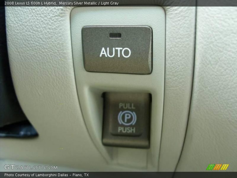 Mercury Silver Metallic / Light Gray 2008 Lexus LS 600h L Hybrid