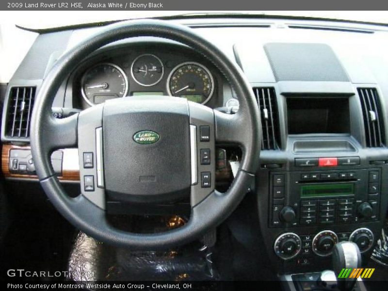 Alaska White / Ebony Black 2009 Land Rover LR2 HSE
