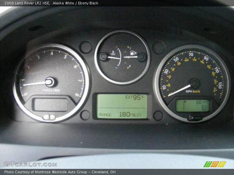 Alaska White / Ebony Black 2009 Land Rover LR2 HSE