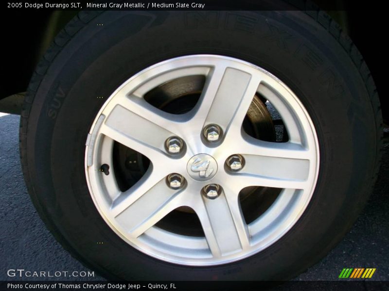 Mineral Gray Metallic / Medium Slate Gray 2005 Dodge Durango SLT