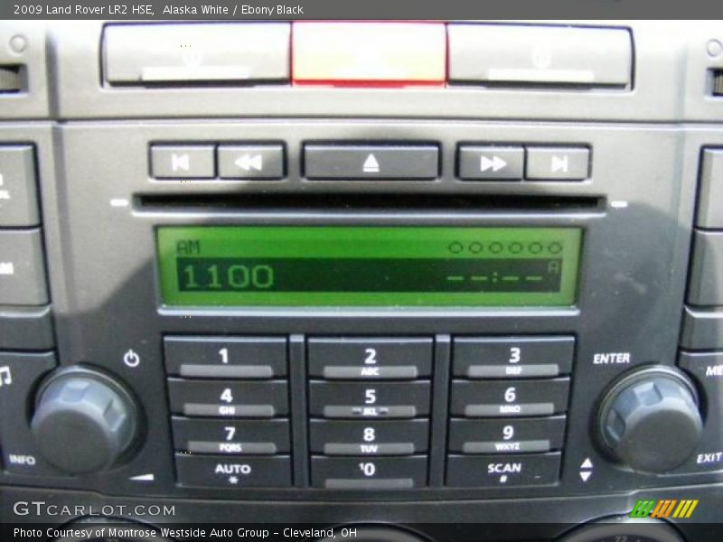 Alaska White / Ebony Black 2009 Land Rover LR2 HSE