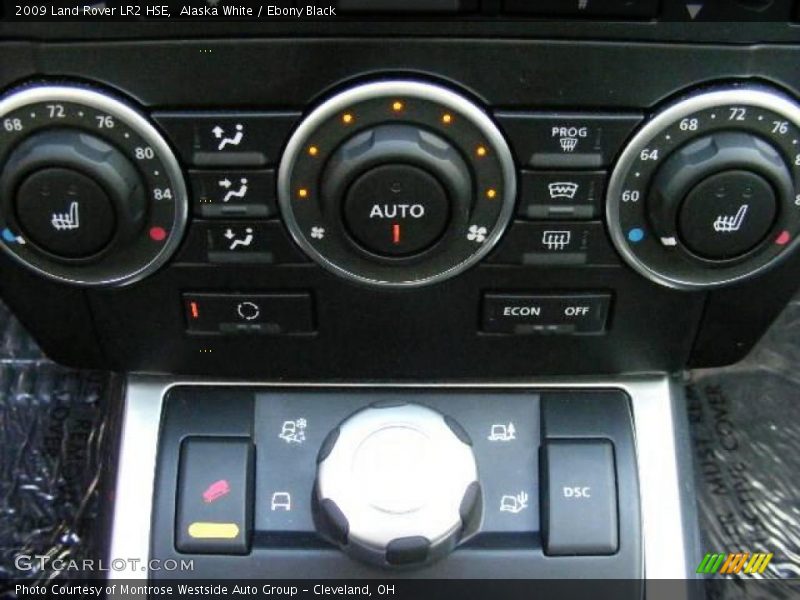 Alaska White / Ebony Black 2009 Land Rover LR2 HSE