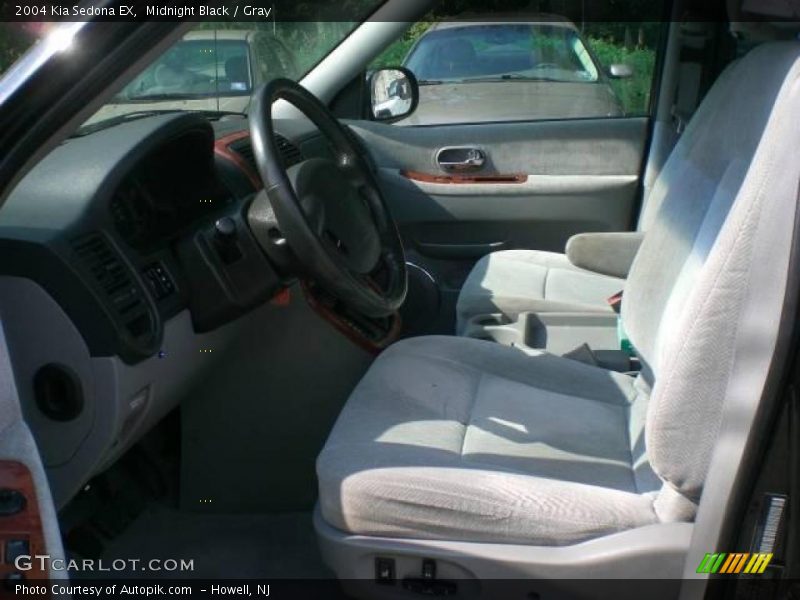 Midnight Black / Gray 2004 Kia Sedona EX