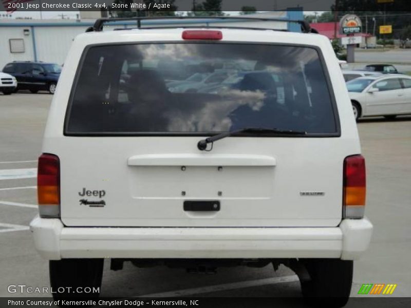 Stone White / Agate 2001 Jeep Cherokee Classic 4x4