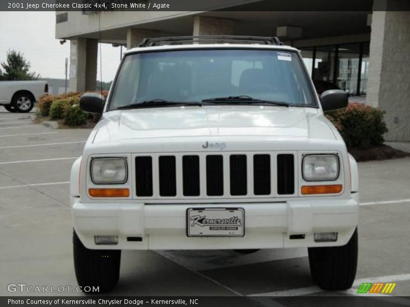 Stone White / Agate 2001 Jeep Cherokee Classic 4x4