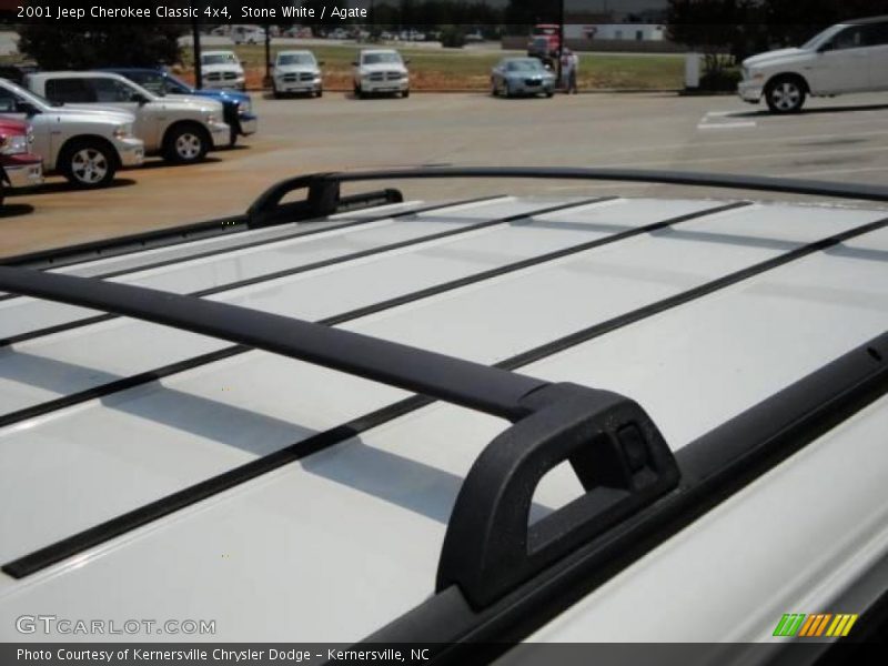 Stone White / Agate 2001 Jeep Cherokee Classic 4x4