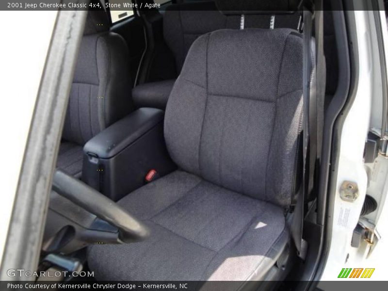 Stone White / Agate 2001 Jeep Cherokee Classic 4x4
