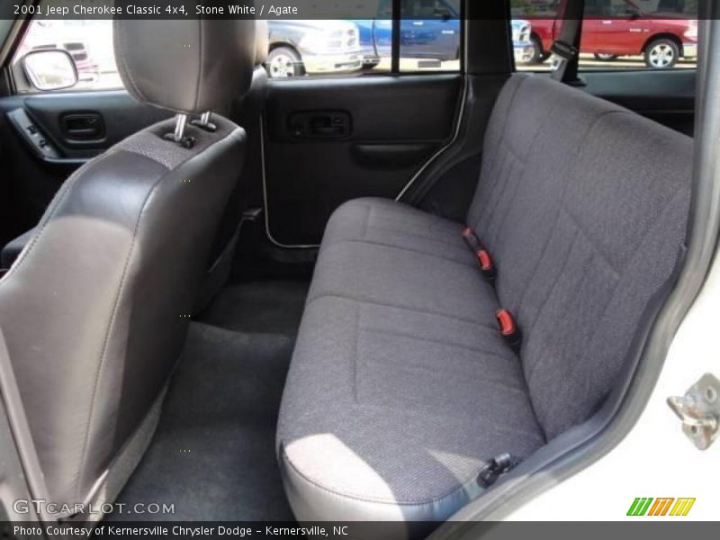 Stone White / Agate 2001 Jeep Cherokee Classic 4x4