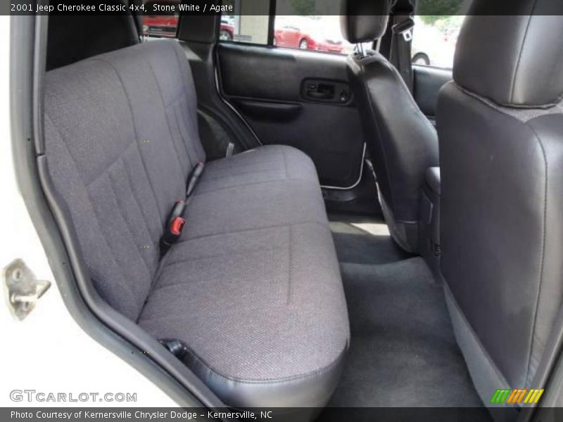 Stone White / Agate 2001 Jeep Cherokee Classic 4x4